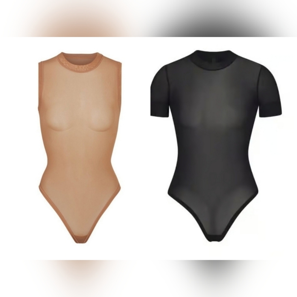 2pcs SKIMS Summer  Bodysuits -NWT/3X. ONYX & SIENNA